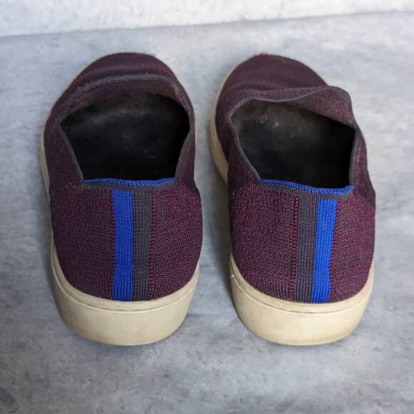 Rothy's The Sneaker Fig Python Purple Slip On, Size 9 - Picture 5 of 9